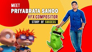 VFX Compositor Interview  Worked on Disney Project  MEET Compositor Priyabrata SahooKumarBrajesh [upl. by Eniliuqcaj]