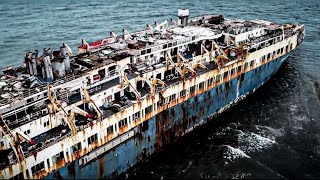 Así es la VIDA DENTRO de los BARCOS FANTASMA encontrados en ALTA MAR [upl. by Nabois]