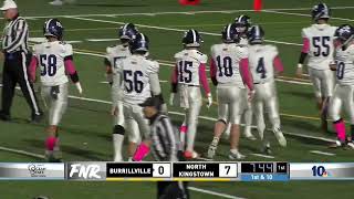 Friday Night Rivals Week 6 Burrillville at North Kingstown Part 1 [upl. by Nikola428]