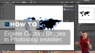 PhotoshopTutorial Eigene FormVorgaben errstellen Auswahlen in Pfade umwandeln [upl. by Nosilla]