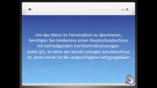 Abitur Fernstudium  Fragen und Antworten zum Abitur im Fernstudium [upl. by Sharon]