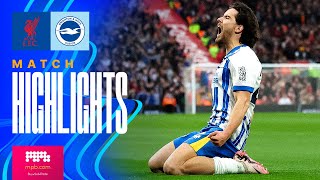 HIGHLIGHTS  Liverpool v Brighton  Premier League [upl. by Materse]