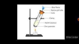 Amphoteric Zinc reacts with alkali [upl. by Nalra827]