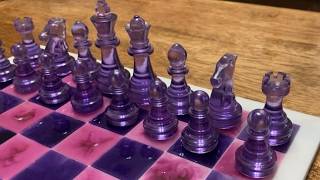 Let’s Resin New Products Used to Make a Chess Set and OTHER SURPRISES [upl. by Wera226]