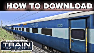 How To Download amp Install Railworks Train Simulator  Free Indian Addons Train Simulator 2023 [upl. by Buschi566]