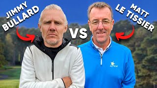 The GREATEST Match On Golf Life To Date   Jimmy Bullard v Matt Le Tissier  Camberley Heath [upl. by Llecrup]