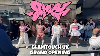 KPOP IN PUBLIC aespa 에스파 ’Spicy’  Live Performance at Glamtouch Grand Opening  NEWBIZ [upl. by Matthei]