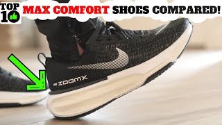 10 MOST COMFORTABLE Max Cushion Sneakers Compared Pros amp Cons [upl. by Shir]