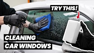 How To Clean amp Ceramic Coat Car Windows  Streak Free [upl. by Annua]