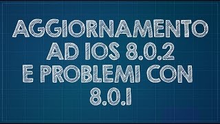 Aggiornamento IOS 802 e problemi con 801 [upl. by Joshuah190]