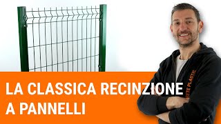 Recinzione a pannelli Parliamo di quelli più conosciuti [upl. by Selrac295]