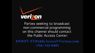 Verizon Fios Access Channel 3840 With Old PSAs 912024 [upl. by Schilt]