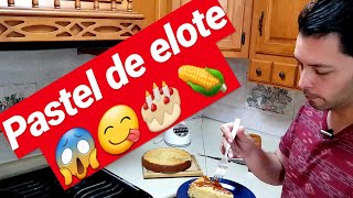 Receta de pastel de elote con harina de hotcakes [upl. by Kosiur]