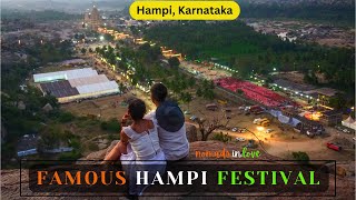 Hampi Utsav Jan 2023  Vijaya Utsav  27 28 29 Jan  Karnataka  nomads in love [upl. by Dinin916]