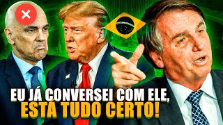 BOLSONARO DIZ QUE TRUMP IRÁ PRENDER ALEX4NDRE D M0RAI [upl. by Oliver]