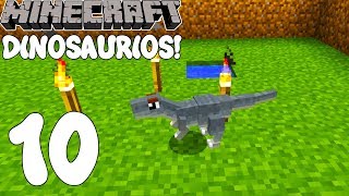 Minecraft SERIE DE MODS SUPER DINOSAURIOS MADAFAKAS 2 Cap10 [upl. by Lam]