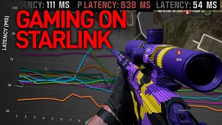 Gaming on Starlink  2024 Review and Test [upl. by Etteve729]