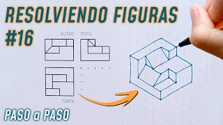 📐 3 EJERCICIOS de PERSPECTIVA Isométrica RESUELTOS ✒️  MelganniaTV [upl. by Currie387]