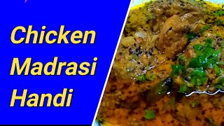 Chicken Madrasi Handi  Simplest Cooking [upl. by Yemrots]