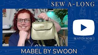 DIY Vintage Handbag Mabel Bag by Swoon Sew along  Free Pattern [upl. by Amelita]