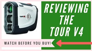 Bushnell Tour V4 Laser Rangefinder Review  The TRUTH Revealed [upl. by Kostman]