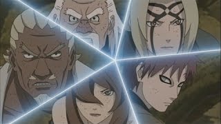 NarutoMadara vs Five Kages [upl. by Yenduhc]