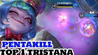 Wild Rift Tristana  Top 1 Tristana Garden Party Skin Gameplay Rank sovereign [upl. by Epifano346]