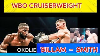 Mga Damulag Ng Cruiserweight NagtapatOkolie v Billam smithNoelUbanaJourney boxing [upl. by Aisats140]