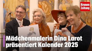 Vernissage amp Kalender 2025 VIPs feiern Dina Larot kronetv ADABEI [upl. by Imeon]