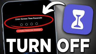 How to Turn OFF Screen Time on iPhone Without Passcode 2024  Full Guide [upl. by Eelymmij500]