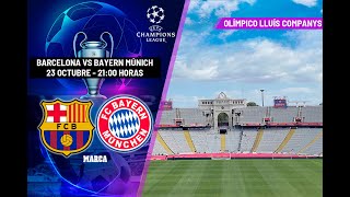 FCB vs BAYERN  ATM vs LILLE  Champions League 20242025 [upl. by Oliana466]