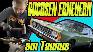 QUÄLEREI mit den Querlenkern Zerlegung der FORD TAUNUS Achse TEIL2 REALTALK zu den alten FORD [upl. by Owades]