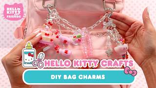 Hello Kitty x Miniverse DIY Bag Charms  Hello Kitty DIY [upl. by Eimile718]