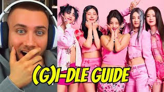 ok I LOVE THEM an unhelpful Guide to Gidle Members 2023  REACTION [upl. by Eanwahs]