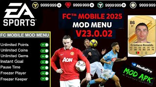 FC Mobile MOD MENU APK v23002 Unlimited Money amp FC Points  FC Mobile Mod Menu 2025 [upl. by Vasilis]