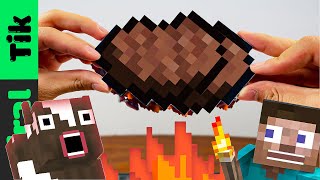 Eating Minecraft Barbeque For Dinner  Viral Tik ASMR Food Mukbang No Talks [upl. by Aissyla]