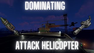 Dominating With Attack Helicopter In Rust [upl. by Ettenad666]