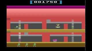 The Stacks Atari 2600  Gameplay [upl. by Terrena759]