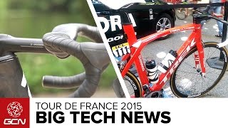 Aero Frames And Disc Brakes  Tour De France Tech [upl. by Gaskin500]