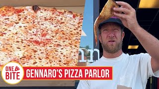 Barstool Pizza Review  Gennaros Pizza Parlor Saratoga Springs NY [upl. by Demmer]