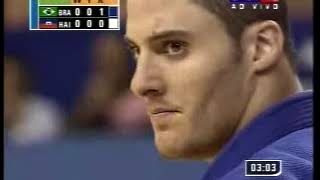 Joao Schilittler BRA vs Joel Brutus HAI Judo Pan 2007 [upl. by Eityak]