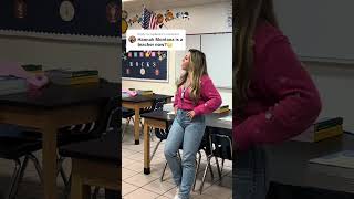 Hannah Montanabut as a teacher mileycyrus hannahmontana cover teacher [upl. by Tonry]