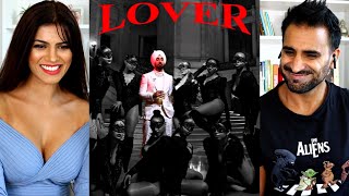 DILJIT DOSANJH LOVER Official Music Video REACTION  Intense  Raj Ranjodh  MoonChild Era [upl. by Dyna946]