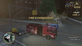 Grand Theft Auto III – FIREFIGHTER Shoreside Vale 4K The Definitive Edition  Episode  100 [upl. by Maris]