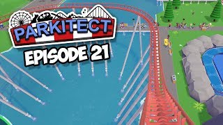 FIRST PERSON MODE  Parkitect 21 [upl. by Yssep]