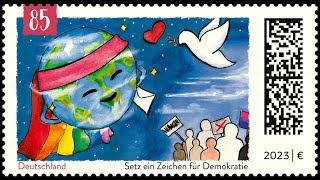 Briefmarken Neuausgaben der Deutschen Post für Juni 2023 [upl. by Chamberlin]