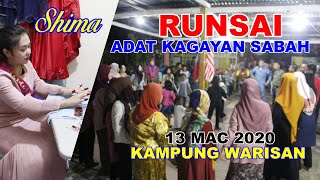 RUNSAI ADAT SABAH KAGAYAN KAMPUNG WARISAN [upl. by Mossolb]