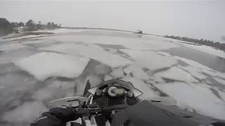 Thin Ice Open Water Run Honey Harbour to Beausoleil [upl. by Eak341]