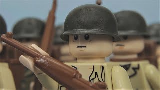 3 WW2 Battles in Lego stop motion [upl. by Jaquenette]