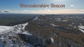 4K Drone Worcestershire Beacon 201124 Malvern Hills AONB [upl. by Alien]